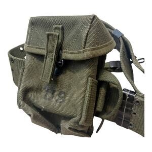 US Army Vietnam War Field Belt  Ammo Pouch